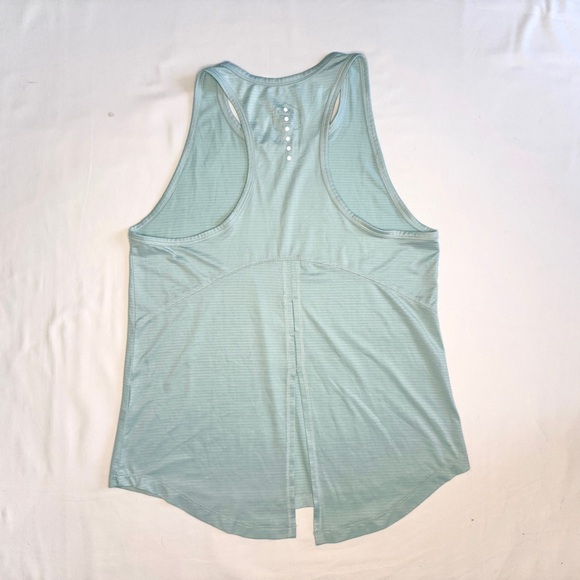 ASICS teal athletic tank with open racer back - Picture 4 of 7